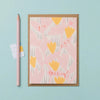Floral Pink & Yellow You Are Amazing Greetings Card - E16 You Are Amazing - Uneeka