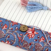 Floral Print Cotton Bound Notebook - 85006 - SMALL - Uneeka