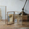 Folded Danta Antique Brass Frame - DF0301 - Uneeka