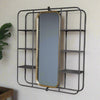 Framed Mirror With Shelves - 6720 - Uneeka