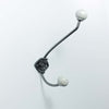 French Rosette Hat & Coat Hook with Ceramic Balls - 49.336CG.AIC.215 - Uneeka