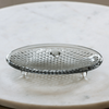 Glass Soap Dish Light Grey - B21850 - Uneeka