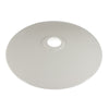 Glossy White Ceramic Flat Shade - EKPCBIAN - Uneeka