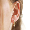 Gold Birthstone Huggie Hoops - 46287 - Uneeka
