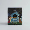 Gold Half Dipped Pillar Candle Winter Thyme - F00790 - Uneeka