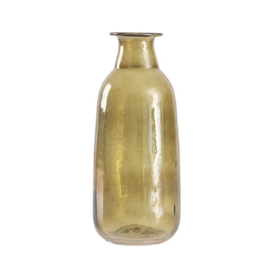 Green Chunky Glass Bud Vase - 697968 - Uneeka