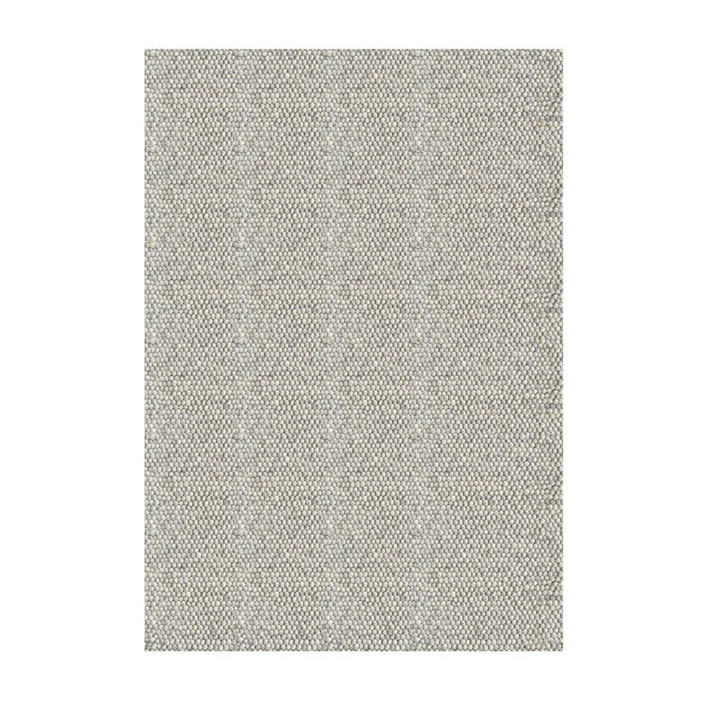 Grey Wool Mix Pebbled Rug - MRRU00014C - Uneeka