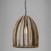 Hanaking Dark Wooden Hanging Lamp* - 2932784 - Uneeka