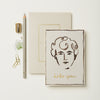Hello You Portrait Greetings Card - WAN2016 - Uneeka