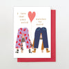 I Love Your Weird Greetings Card - YM13 - Uneeka