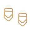 Ishita Stud Earrings - TA - 341 - Uneeka