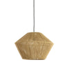 Jute Hexagonal Hanging Pendant Lamp - 2975876 - Uneeka