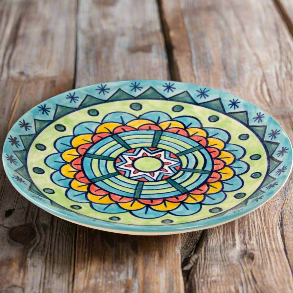 Kavakhi Hand Painted Plate - plate56 - Uneeka