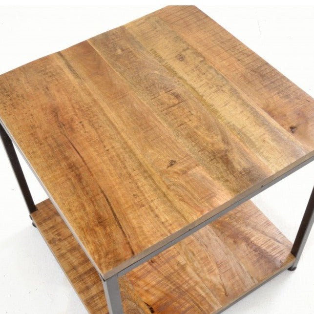 Kingdom Mango Wood Side Table - OLD20 - Uneeka