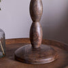 Konali Ash Finish Mango Wood Table Lamp Base - KL4401 - Uneeka