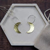 Large Assorted Shape Brass Earrings - LB006 - Uneeka