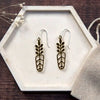 Large Assorted Shape Brass Earrings - LB015 Planter - Uneeka