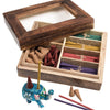 Large Incense Gift Box with Elephant Incense Holder - IGB22 - Uneeka