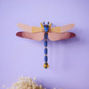 Large Pink Dragonfly Cardboard Model - TTM72 - Uneeka