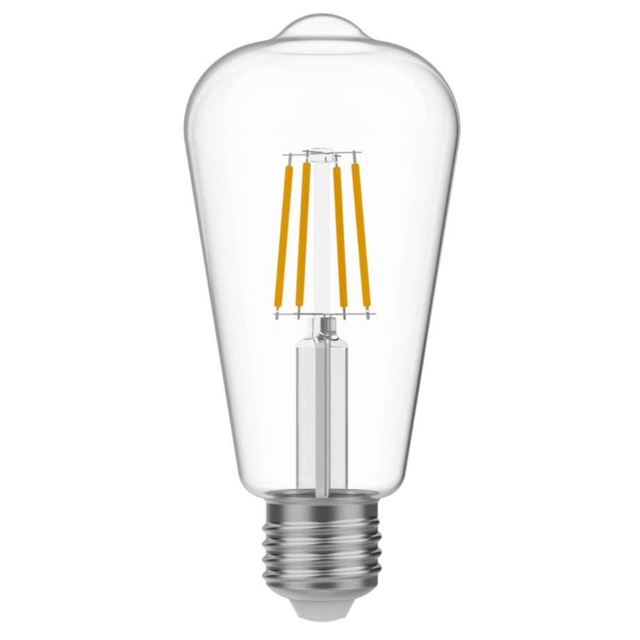 LED Clear Edison ST64 4W E27 Bulb* - BB - E03 - Uneeka