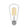 LED Clear Edison ST64 7W E27 Dimmable Bulb - BB - T02 - Uneeka