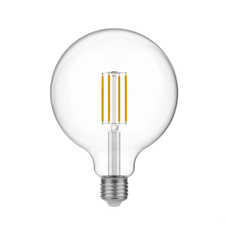 LED Clear Globe G125 7W E27 Dimmable Bulb - BB-T04 - Uneeka