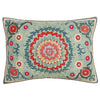Leila Printed Cushion with Suzani Embroidery - CC194 - Uneeka