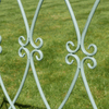 Light Green Ornate Outdoor Bench - 7390 - Uneeka