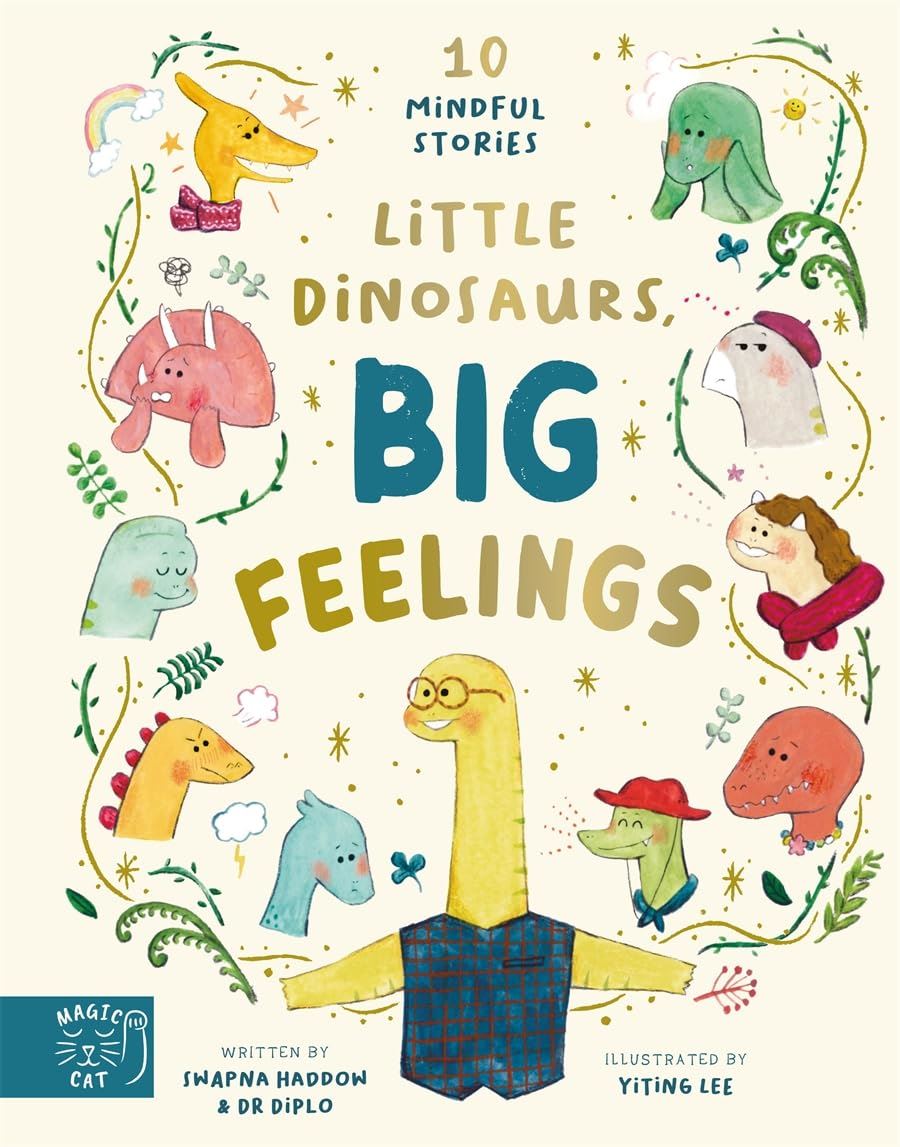 Little Dinosaurs Big Feelings Children's Story Book - B070872 - Uneeka