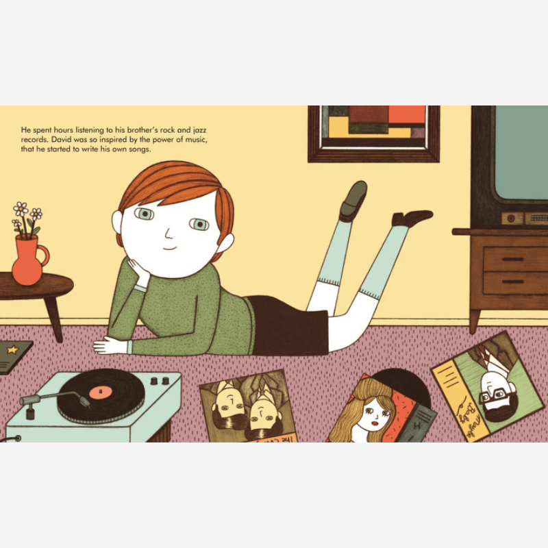 Little People Big Dreams: David Bowie Children's Book* - B041570 - Uneeka