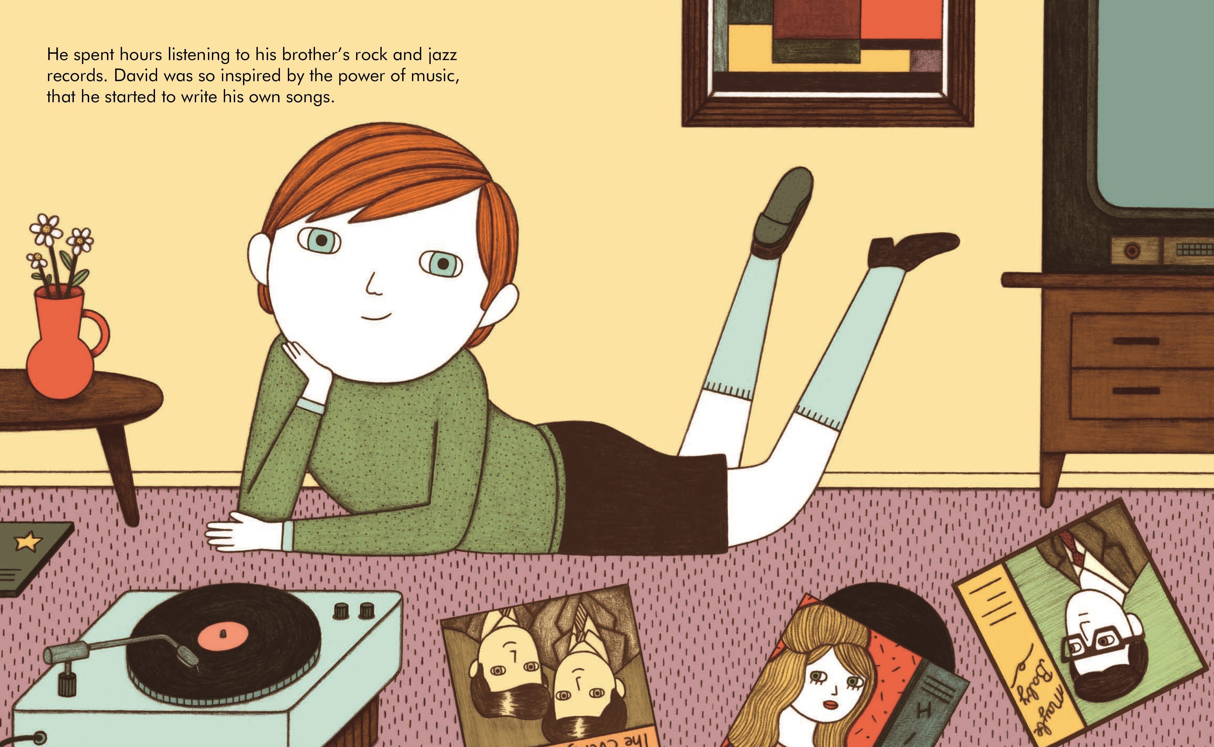 Little People Big Dreams: David Bowie Children's Book* - B041570 - Uneeka