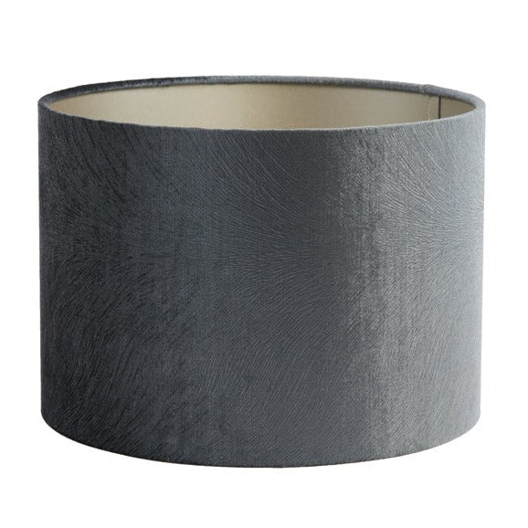 Lubis Grey Cylinder Lamp Shade - 2220548 - Uneeka