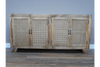 Mango Wood & Rattan Large Sideboard - 8968 - Uneeka
