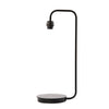 Matt Black Curved Lamp Head Lamp Base - 8054712 - Uneeka