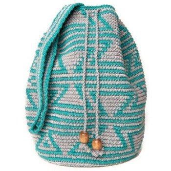 Medium Handmade Bucket Bags - M - BUCKET - TGREY - Uneeka