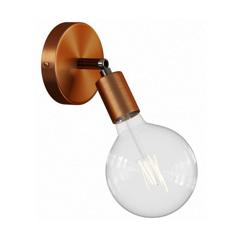 Metal 90° Adjustable Wall Light - APM2VBOTBS1CR - Uneeka