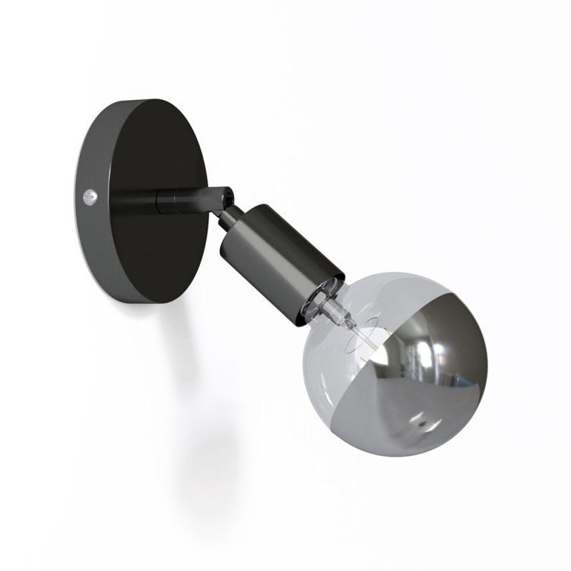 Metal 90° Adjustable Wall Light - APM2VBOTBS1CR - Uneeka