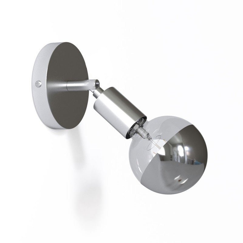 Metal 90° Adjustable Wall Light - APM2VBOTBS1CR - Uneeka