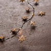 Metal Star Wire Fairy Lights - BO - MF12G - Uneeka