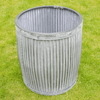 Metal Tub Planter - 3922 - Small - Uneeka