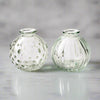 Mini Textured Clear Pumpkin Vase - CV01013 - BUBBLED - Uneeka