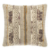 Mixed Pattern Hand Block Pattern Neutral Cushion - SPCMI - P - Uneeka
