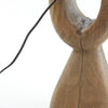 Modern Matt Brown Wooden Lamp Base - 7039264 - Uneeka