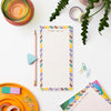 Multi Coloured Squares List Pad - HAP41 - Uneeka