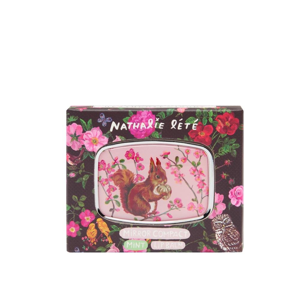 Natalie Lete Forest Folk Mirror Compact Lip Balm - FG5448 - Uneeka