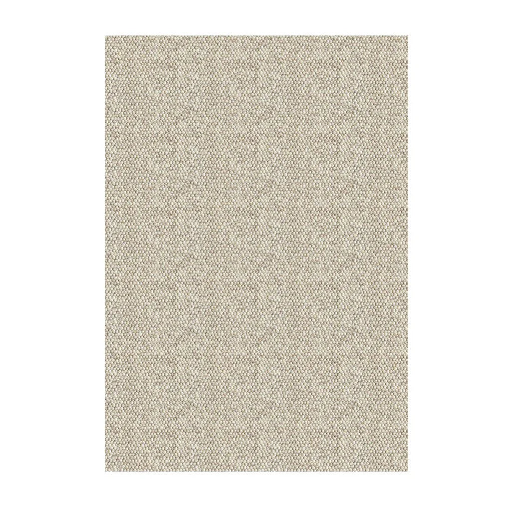 Natural Beige Wool Mix Pebbled Rug - MRRU00012C - Uneeka