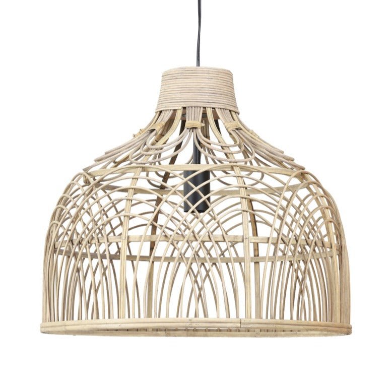 Natural Rattan Hanging Lamp - 2943984 - Uneeka