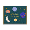 New Baby Planets Greetings Card - 0758 - Uneeka