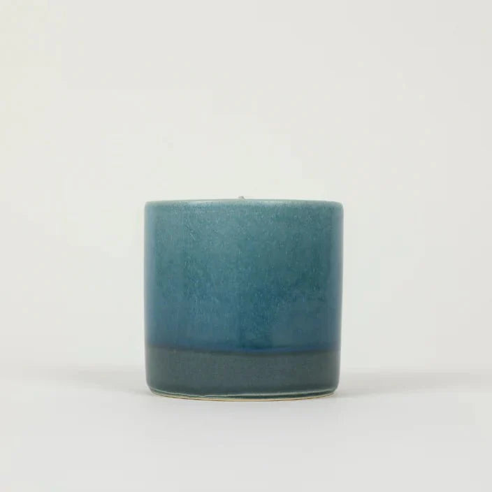 St Eval Sea & Shore Ceramic Pot Candle Sea Salt - F01512 - Uneeka