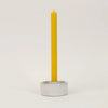 St Eval Single Dinner Candle Ochre - F01193 - Uneeka